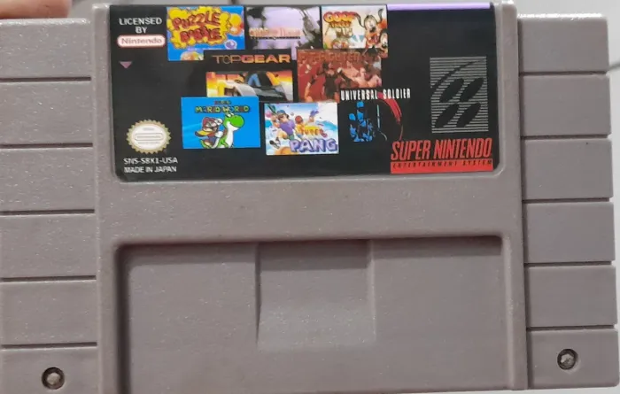 Cartucho Super Nintendo 8 in 1 Paralelo