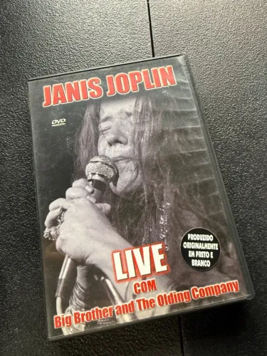 2 dvds ROLLING STONES -BRIAN WITH LOVE e JANIS JOPLIN LIVE