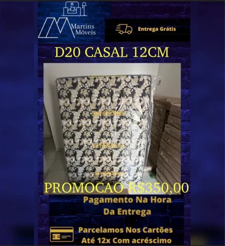 GRANDE PROMOÇÃO COLCHÃO CASAL ENTREGA GRATIS ACEITA CARTÃO