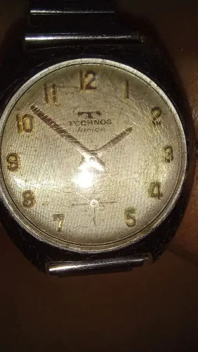 Relógio Technos Junior Vintage - 17 Jewels - Funcionando