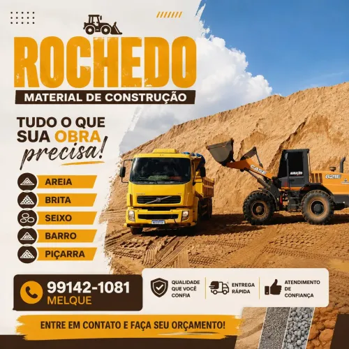 Rochedo a base forte da sua construção do início ao acabament