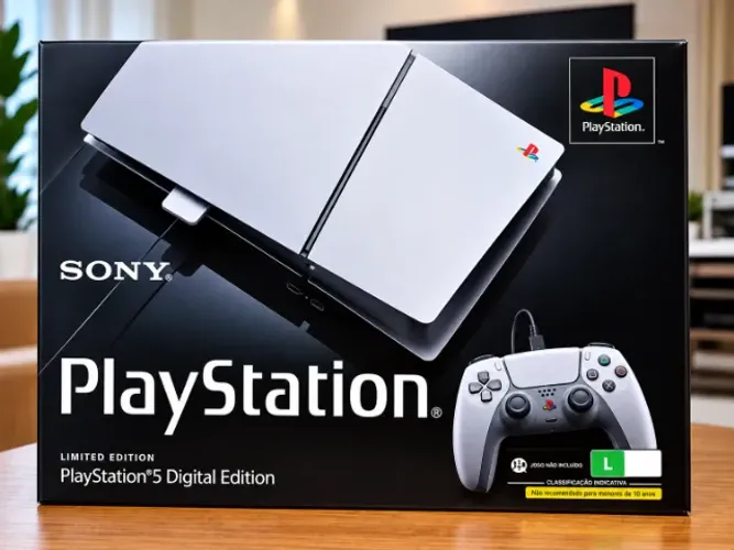 Console PS5 Slim 30º Aniversário 1TB - Edição Limitada