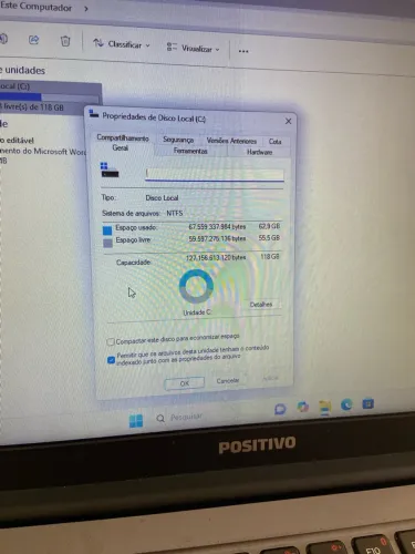 Notebook Positivo Core i3 / 4GB RAM / SSD 480GB / Windows 10 LTSC