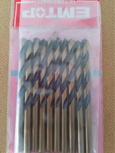 Conjunto de brocas de aço com 10 unidades 