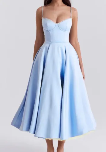Vestido Mid Cloe - Dupla camada