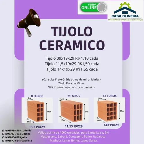 Tijolo Cerâmico
