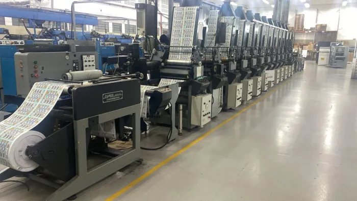 Impressora flexografica modular 