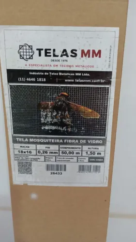 TELA FIBRA DE VIDRO