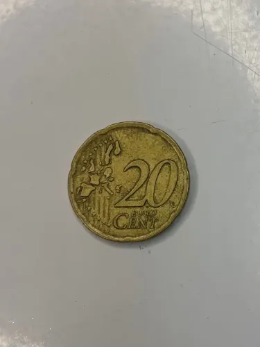 Moeda 0,20 centavos de euro