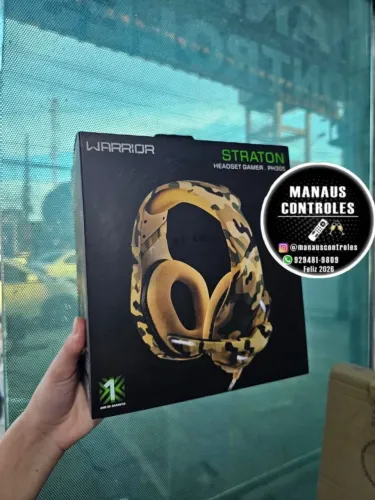 Headset Gamer na caixa R$180 valor a vista 