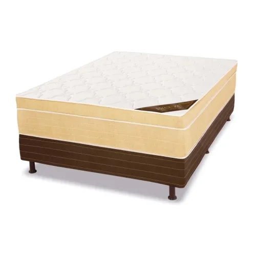 Vendo Cama Box Casal Conjugada Mola Ensacada