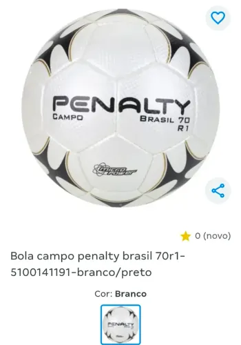 Bola penalty brasil 70 r1 campo