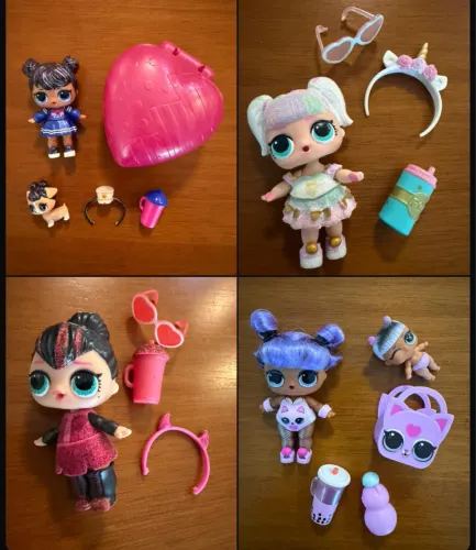 Troco LOL originais por brinquedos para doação