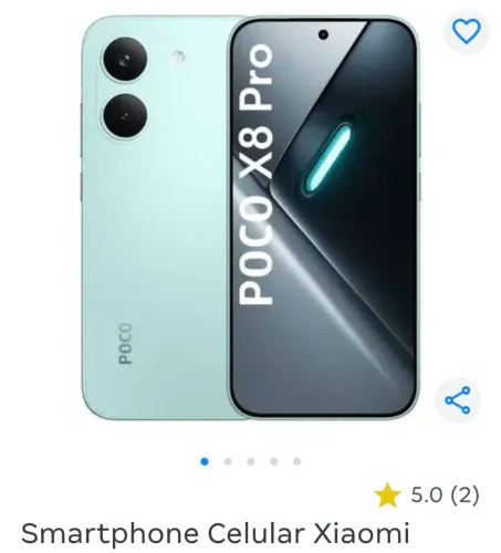 Poco X8 pro 512Gb novíssimo completo
