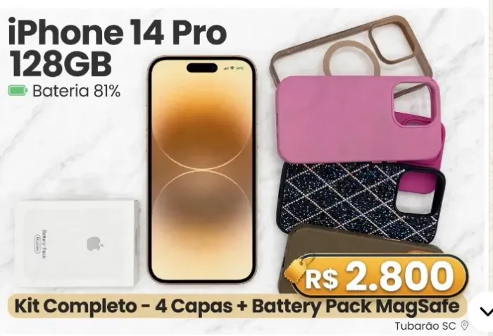 IPHONE 14 PRO 128GB GOLD