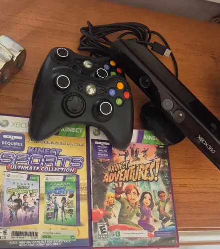 Controles e kinect xbox 360
