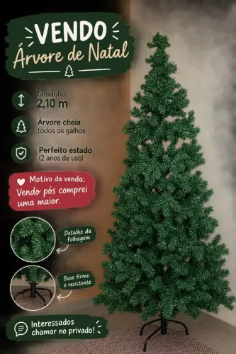 Árvore de natal 2,10
