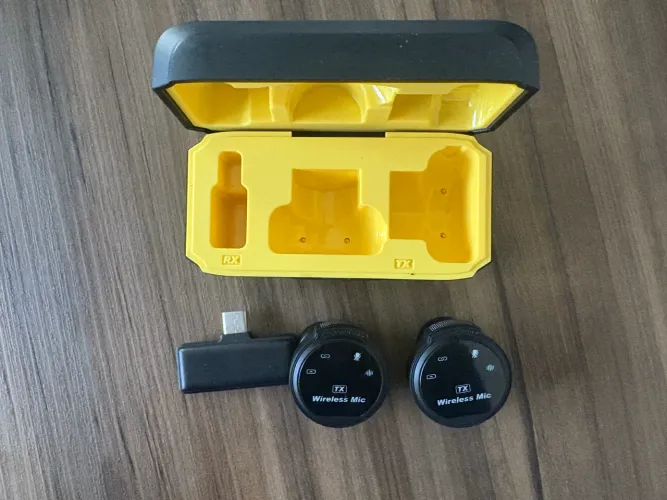 Microfone de lapela profissional