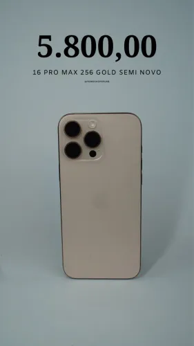 Iphone 16 pro max 256 Gold