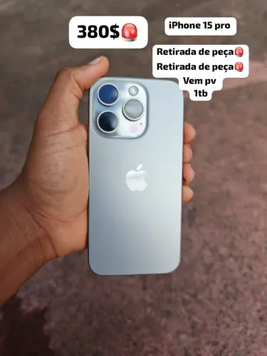 iPhone 15 pro para peça