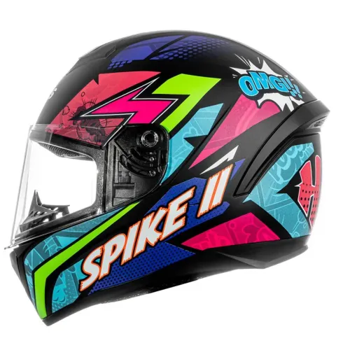 Vendo capacete spike 2 roxo