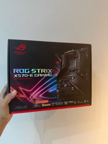 PLACA MÃE X570-E + RYZEN 5900X