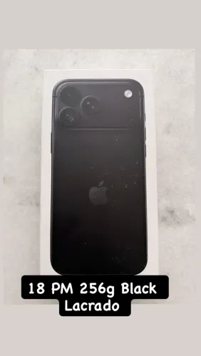 iPhone 18 Pro Max Black Lacrado
