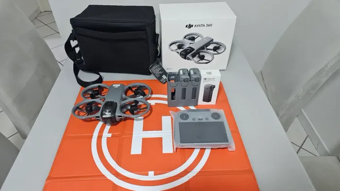 Dji avata 360 Combo Flymore com Rc2 Homologado