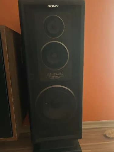 Par de caixas acústicas Sony vintage 3 way speaker 45 w
