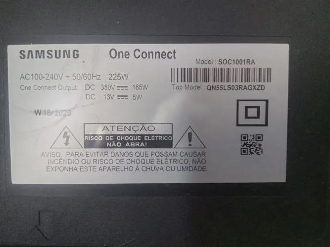 Fonte one conect tv frame Samsung 55