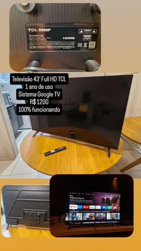 TV 43 polegadas Full HD TCL