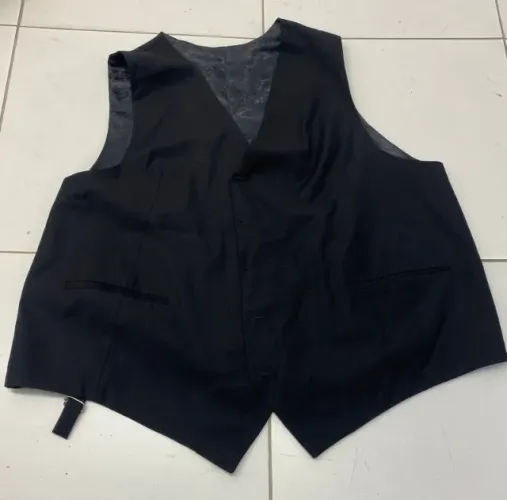 Colete social preto Tamanho único