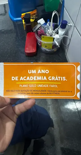 1 ano plano gold na BG FITNES FAROL