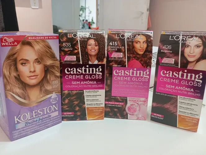 Tinta para cabelo no desapego!