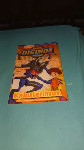Vendo essas revistas do Digimon volumes 5,6,7 e 10 !R$55.00 cada uma. 