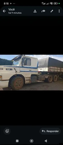 Vendo Scania 112 ano 84 carreta guerra ano 92