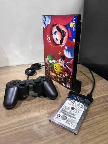 PS2 DSBL ACOMPANHADO DE JOGOS