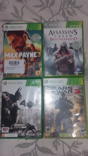 Jogos originais Xbox 360