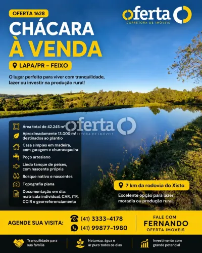 Chácara na Lapa / Feixo