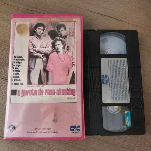 Fita VHS A garota de rosa shocking - Original