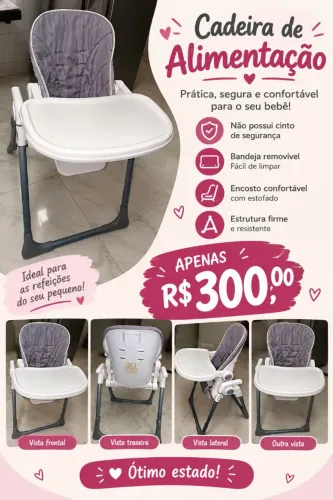 Cadeira de alimentação