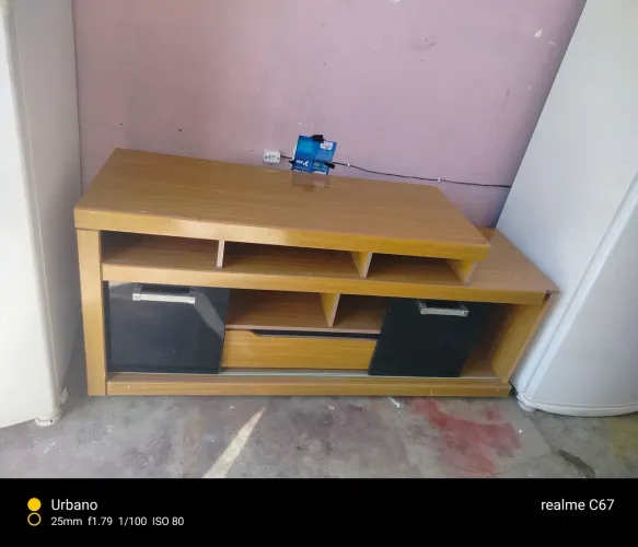 Rack com painel 