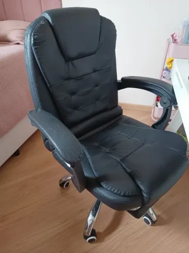 Cadeira executiva com massagem e reclinável