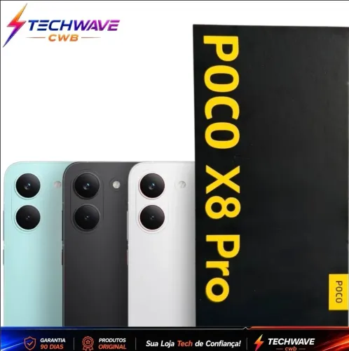POCO X8 Pro 5G 256GB/12GB Global | Novo Lacrado | Original | Entrega Rápida