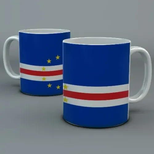 Caneca Cabo Verde Copa 2026 Personalizada