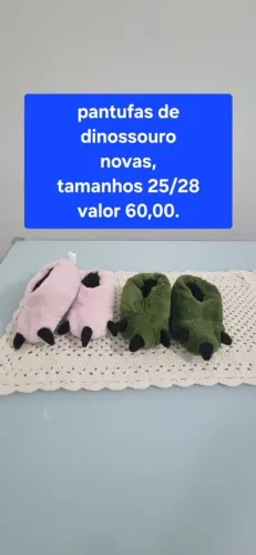 Pantufa de Dinossauro
