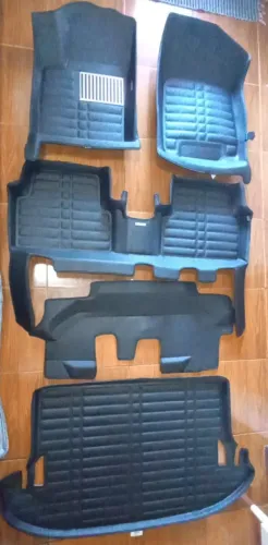 Jogo de Tapetes/Forração Impermeáveis Chevrolet Spin 7 Lugares + Porta-Malas