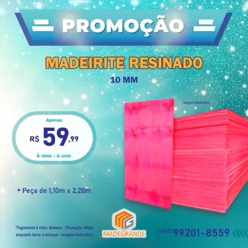 Promoção Madeirite para Construção