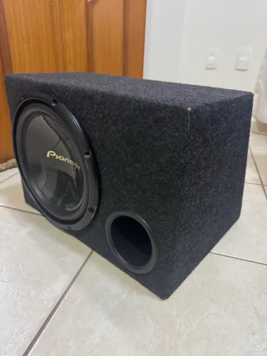 Caixa de som com alto falante Pioneer