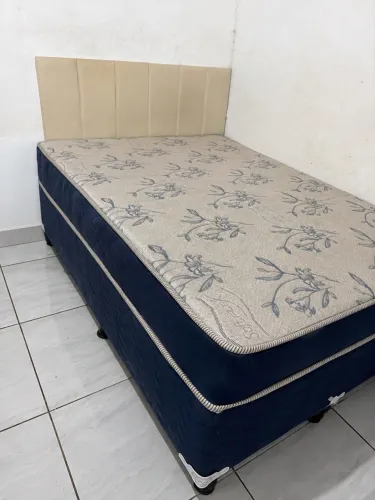 Cama box casal usada